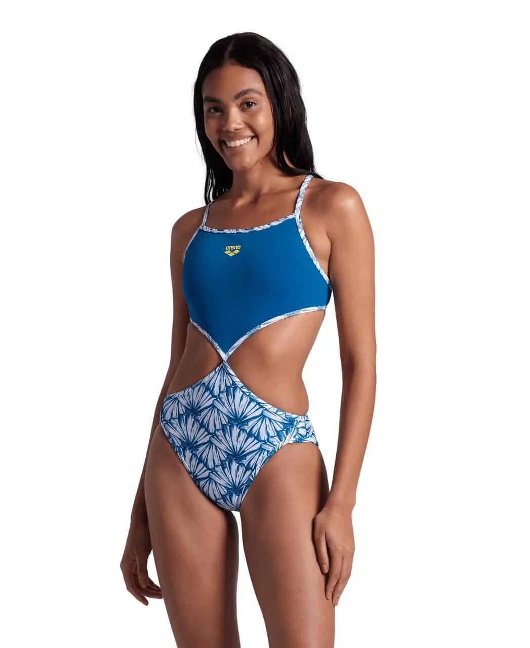 Costume Donna Arena Rule Breaker Twist N Mix R Bianco-Blu Cosmo 2/7