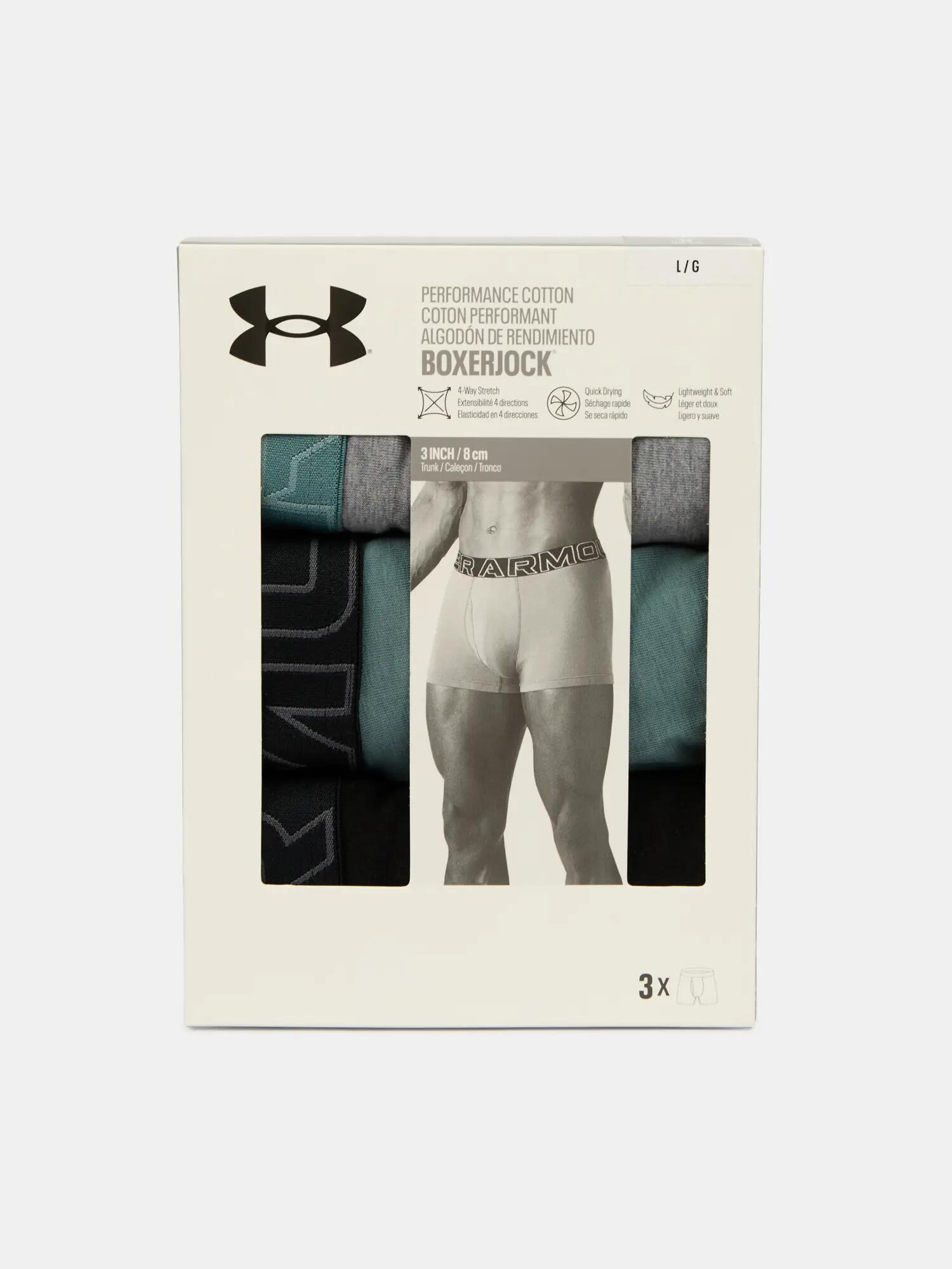 Férfi boxeralsó Under Armour M UA Perf Cotton 3in - 3pk 4/4