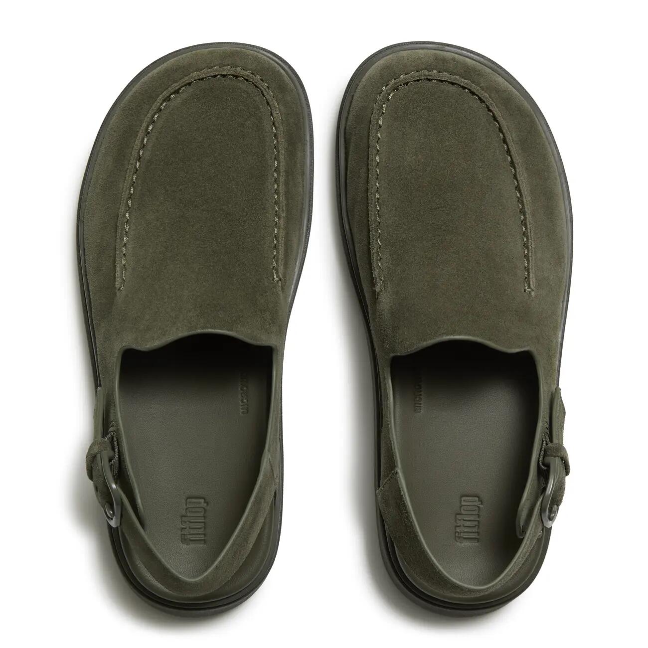 FITFLOP Gen-FF Suede Back-Strap Mules  OLIJFGROEN 36 5/7