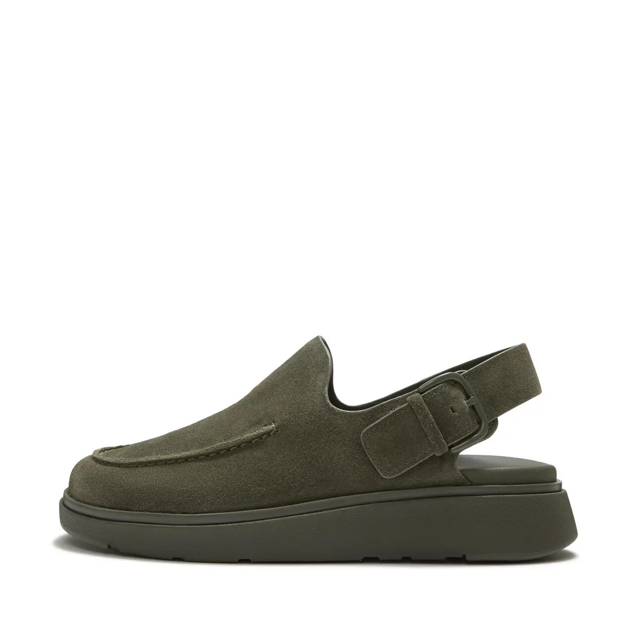 FITFLOP Gen-FF Suede Back-Strap Mules  OLIJFGROEN 36 3/7