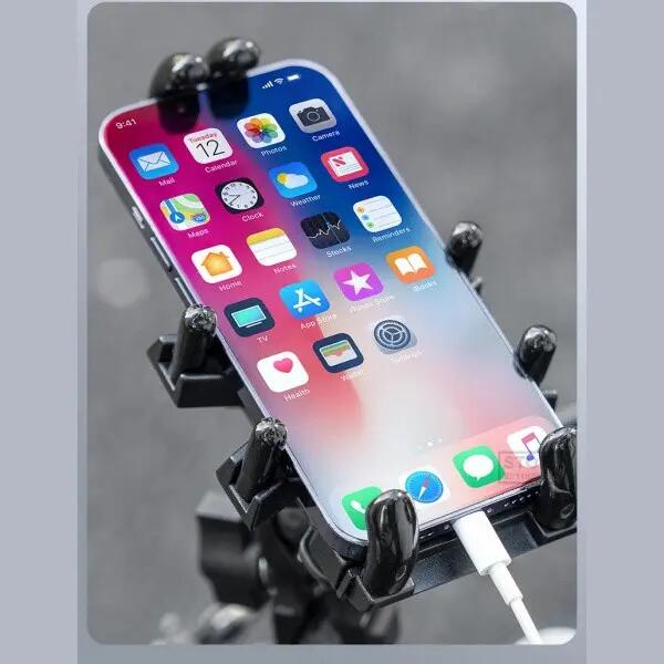 Uchwyt motocyklowy na lusterko, uchwyt na telefon Heavy Duty ROCKBROS 3/3