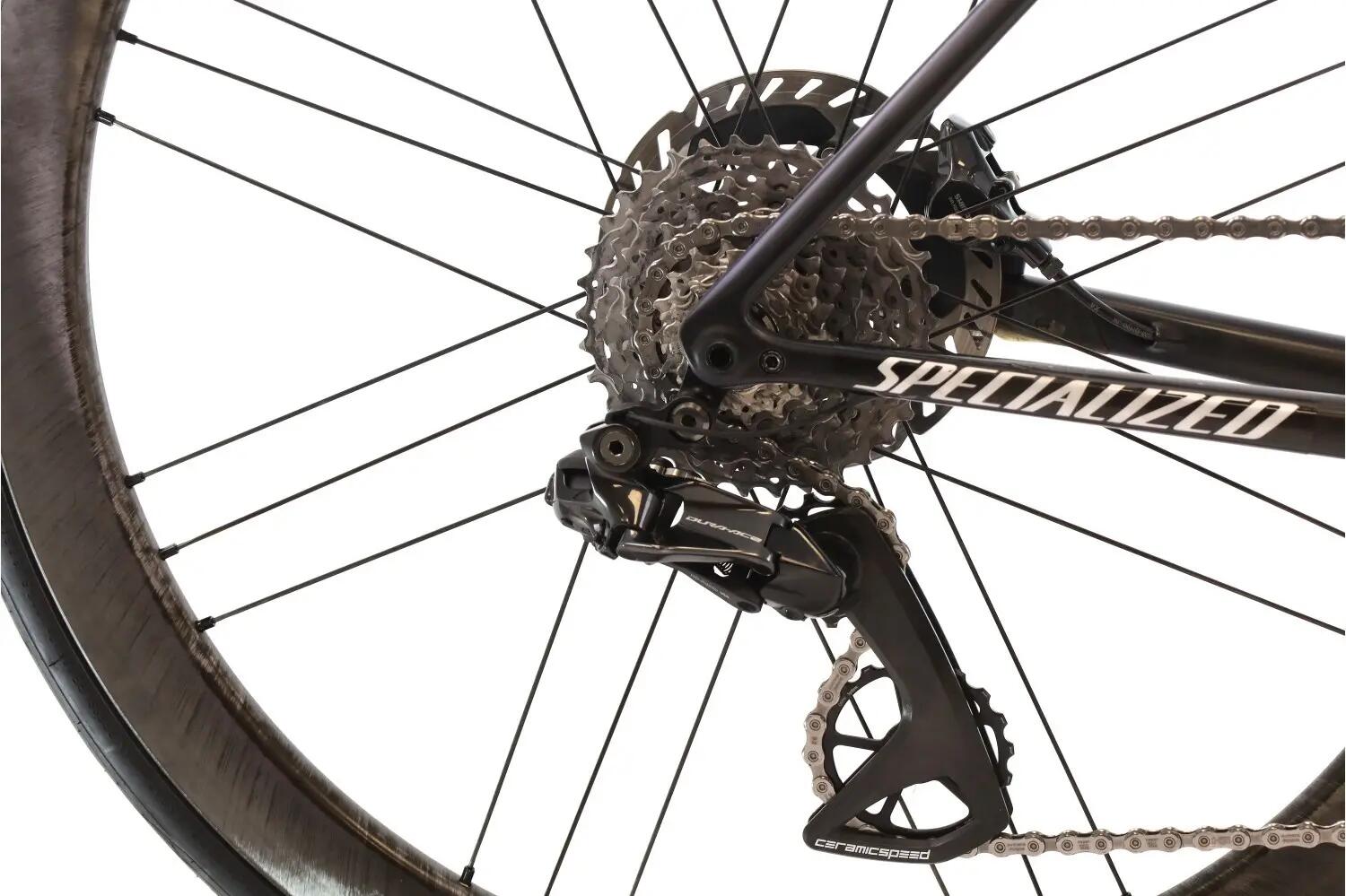 Segunda Vida · Bici estrada ·  S-Works Tarmac SL8 Di2 12V · Muito bom estado 3/8