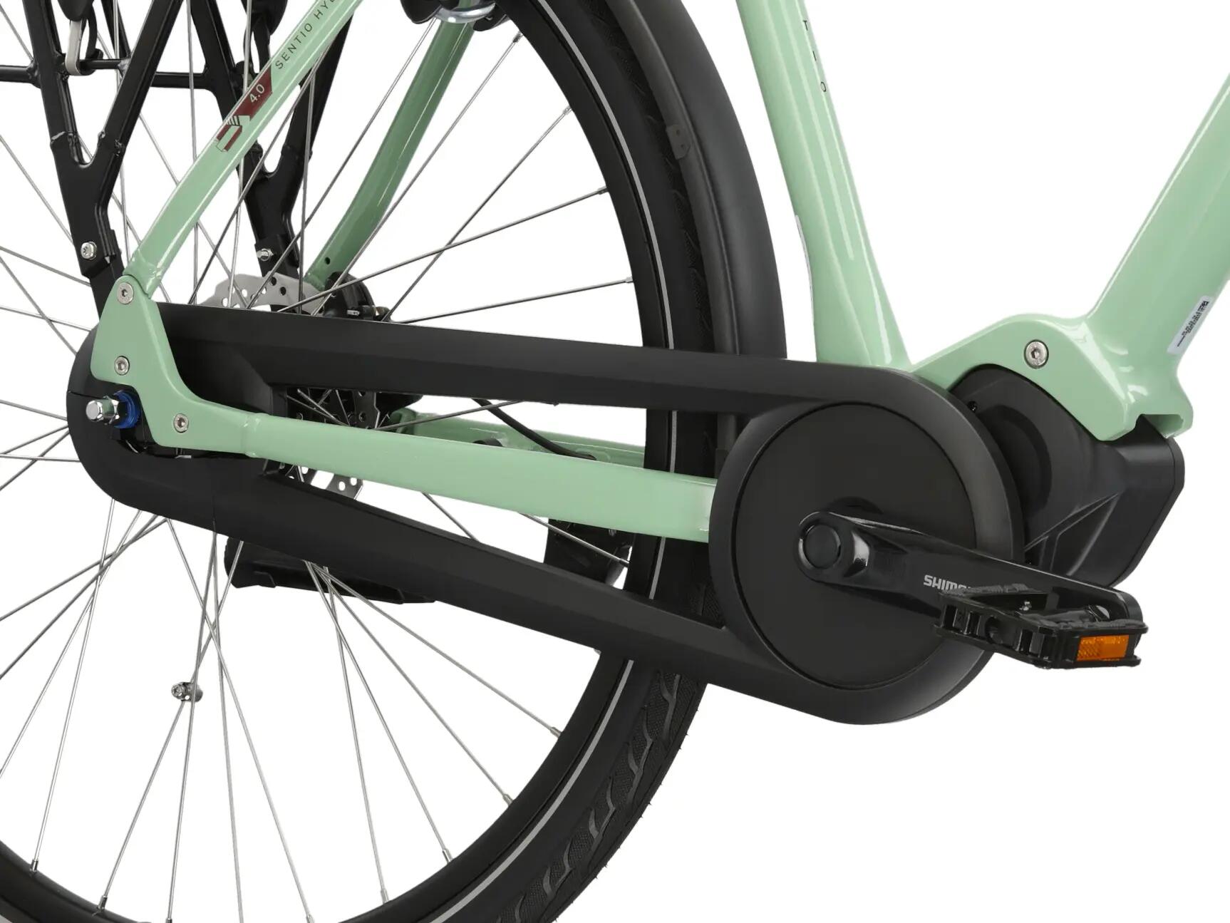 Rower elektryczny miejski Kross SENTIO HYBRID 4.0 28" rama aluminiowa 6/7
