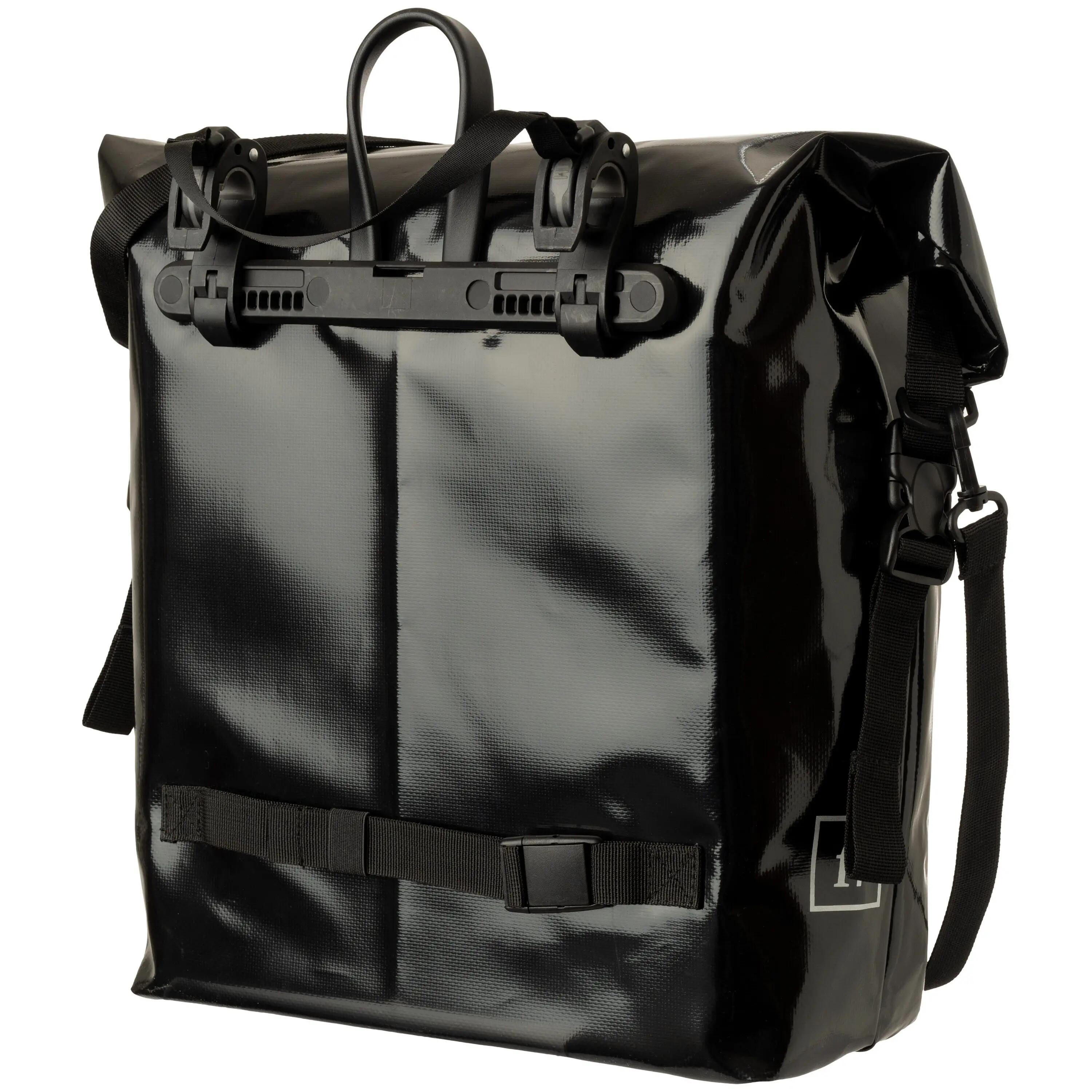 Fahrradtasche Beam 23L Tarpaulin wasserabweisend schwarz 3/3