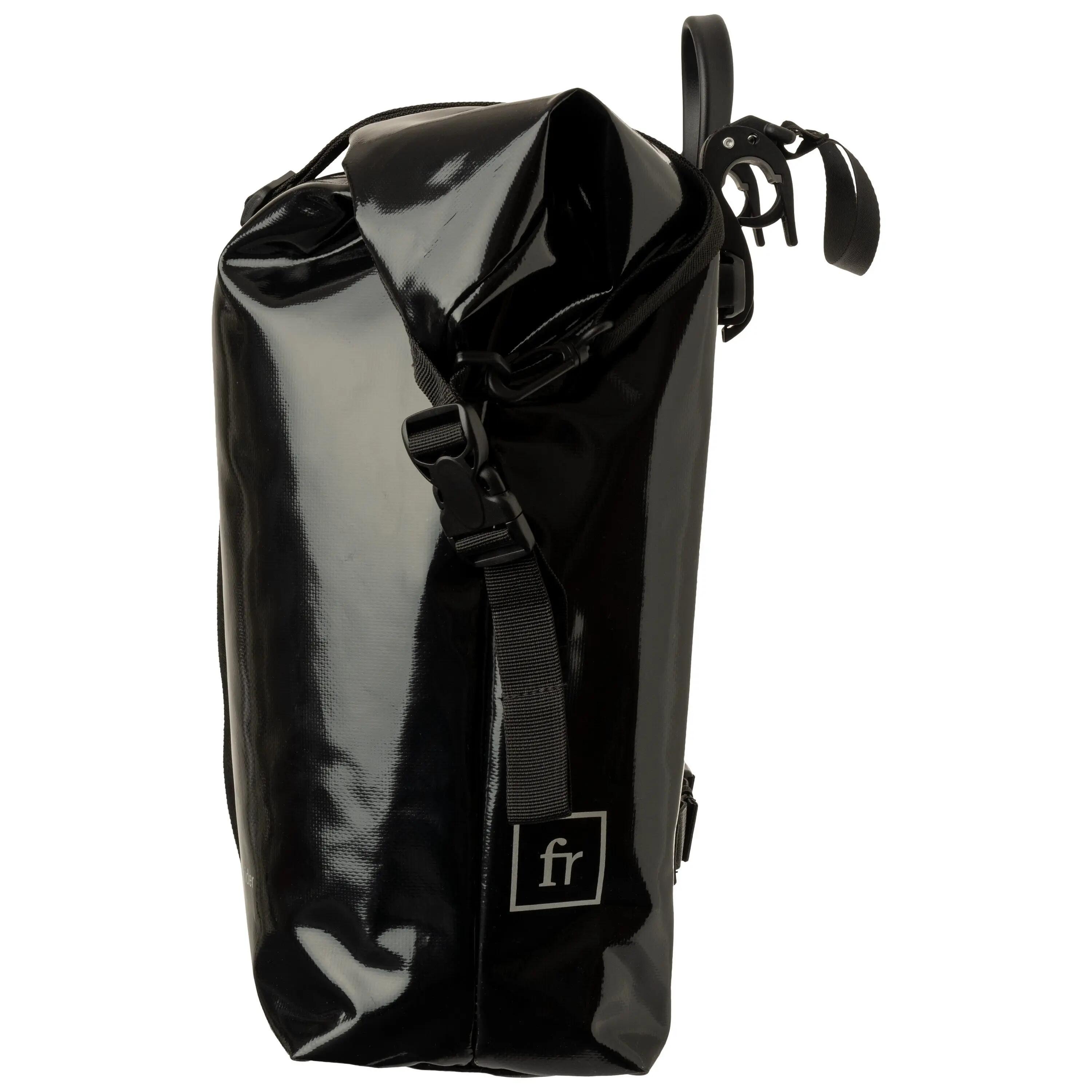 Fahrradtasche Beam 23L Tarpaulin wasserabweisend schwarz 2/3