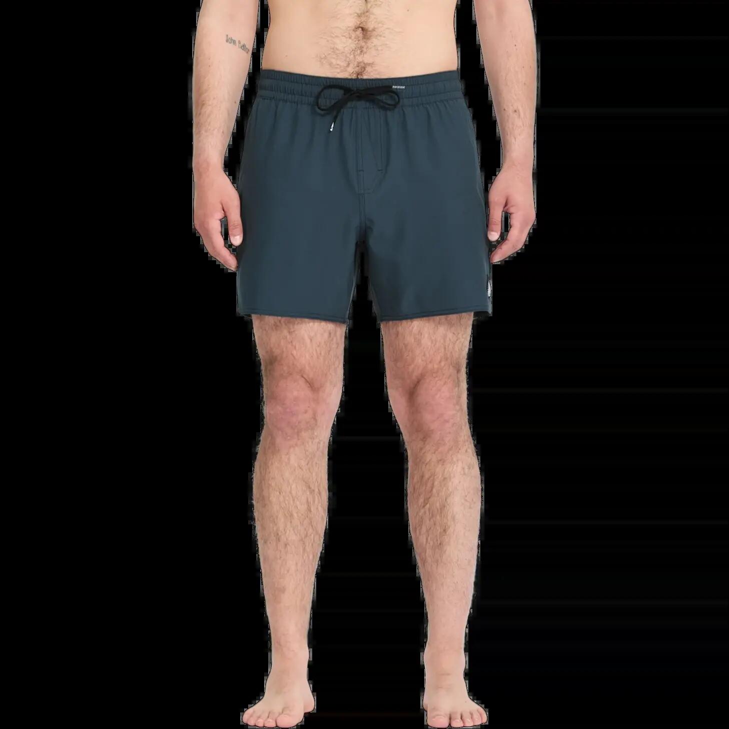Short de bain - Surf - Homme - Lido Solid Trunk 16" - Bleu 1/1