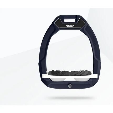 Wielofunkcyjne strzemiona jeździeckie Ultra Grip Bordowe/Białe/Białe Flex-On Saf