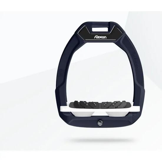 Wielofunkcyjne strzemiona jeździeckie Ultra Grip Bordowe/Białe/Białe Flex-On Saf