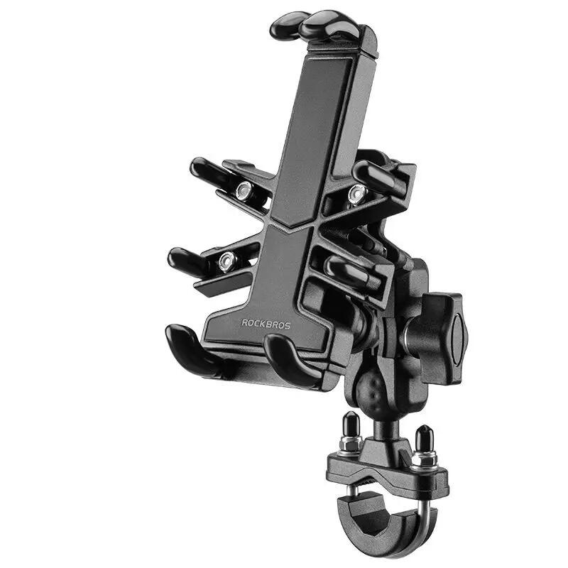 Uchwyt na telefon Heavy Duty metalowy z absorpcją drgań (25210024001)  ROCKBROS 2/7