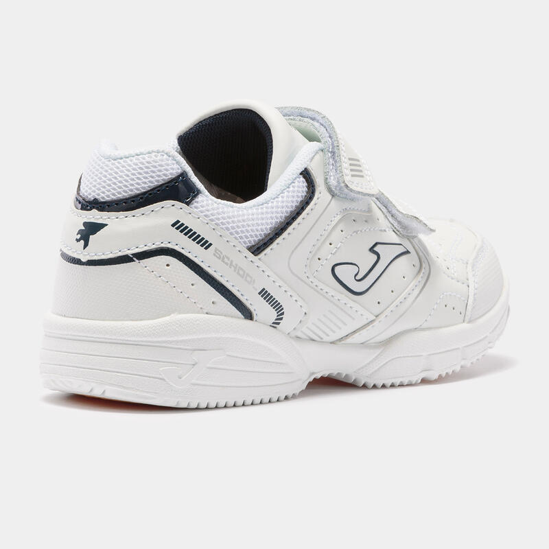 Zapatillas Niños Joma School jr 21 blanco marino