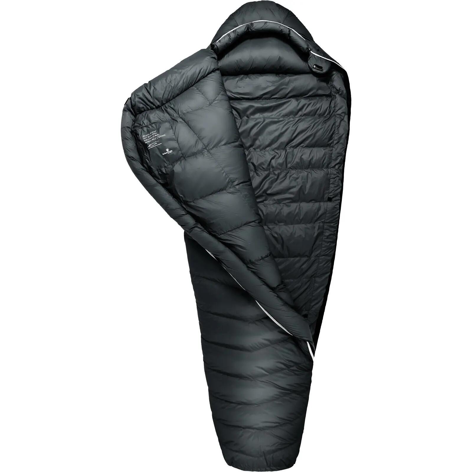 Daunen- & Wollschlafsack DownWool-Hybrid Ice Extreme dark asphalt 2/7