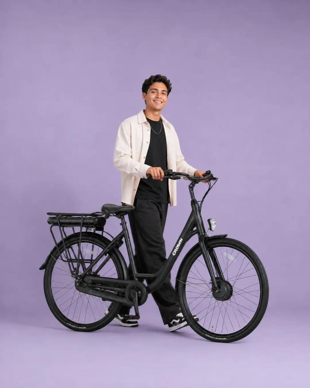 Crown Sydney Elektrische Damesfiets 28 inch 52cm 7v 5/7