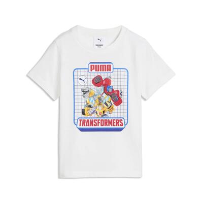 Puma x transformers t-shirt met print voor kinderen puma