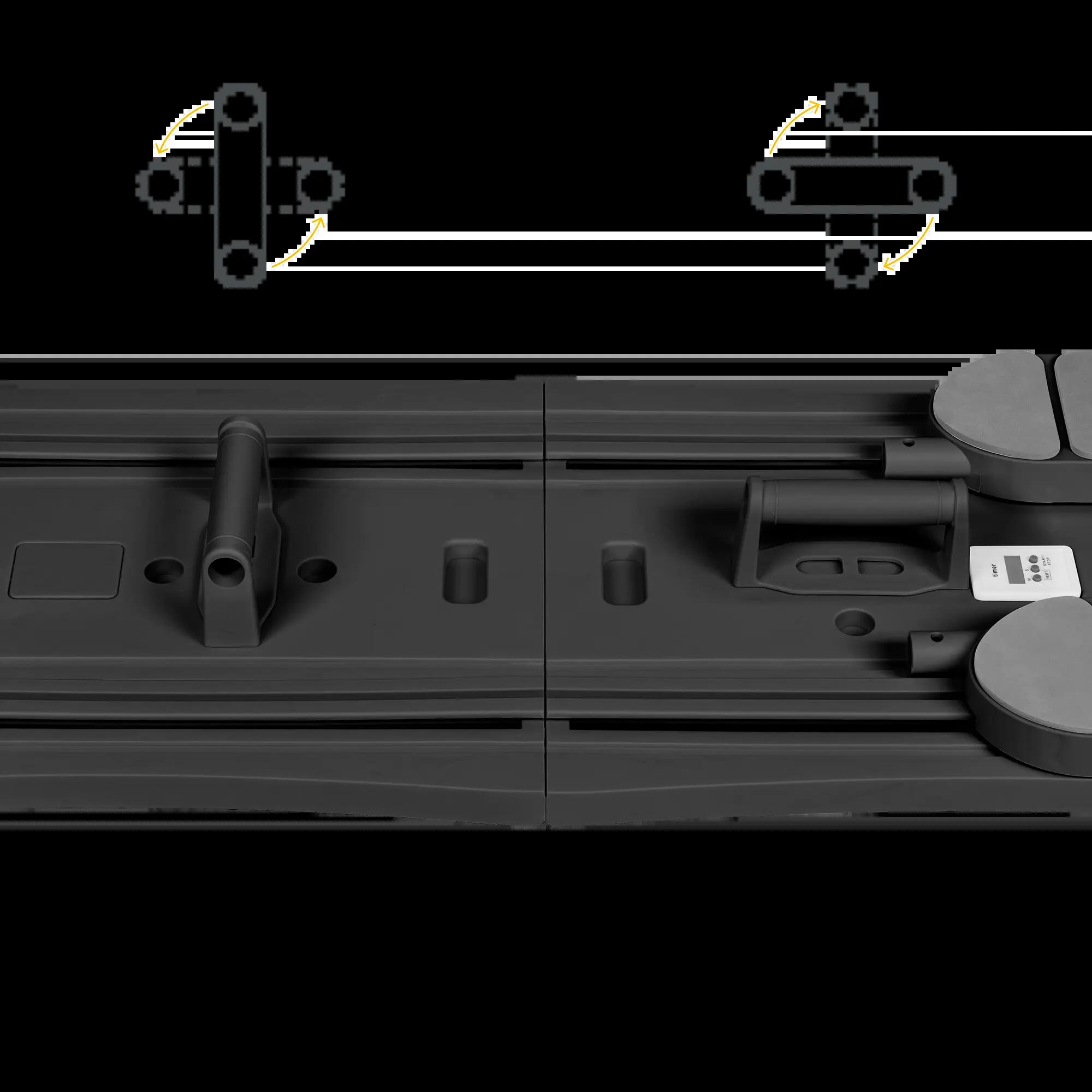 Pilates reformer deska do ćwiczeń wielofunkcyjna 9w1 zestaw fitness Rebel 6/7