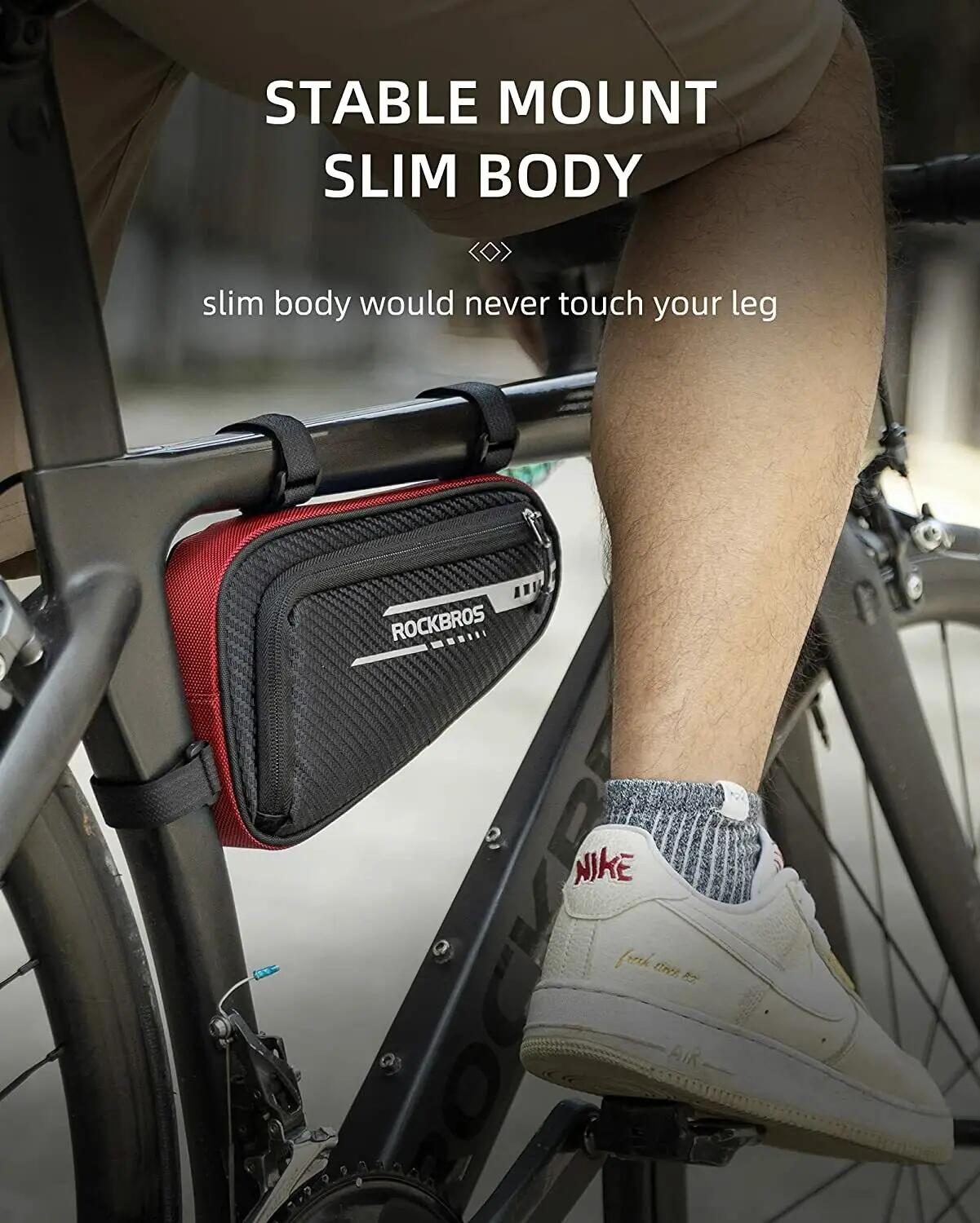 ROCKBROS Fahrradtasche Rahmentasche Dreieckstasche 6/6
