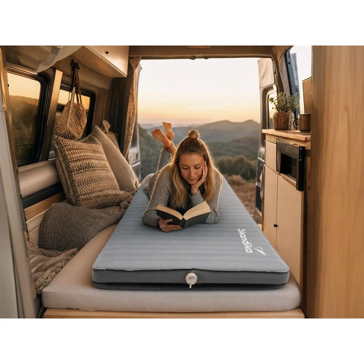 Colchão de ar Easy 3D Premium Compact - para 1 pessoa - autoinsuflável 5/15