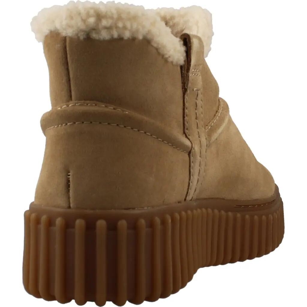 CLARKS 26327994C TORHILL WARM Jasnobrązowy 3/5