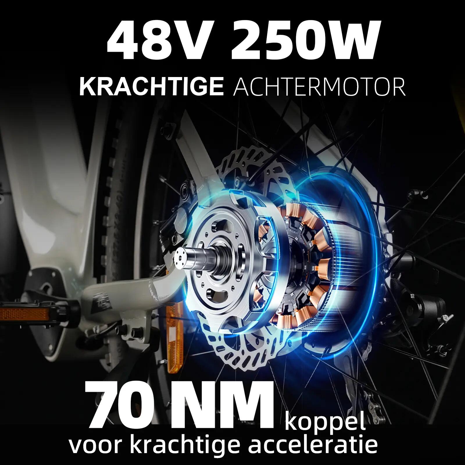 Elektryczny rower dla dorosłych TTGO Z3 48V 15Ah bateria 8/15
