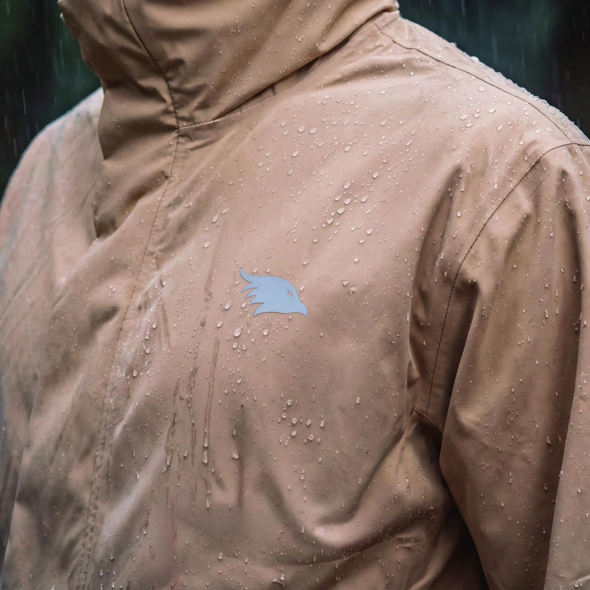Veste 3-en-1 femme imperméable et réfléchissante avec polaire amovible 2/8