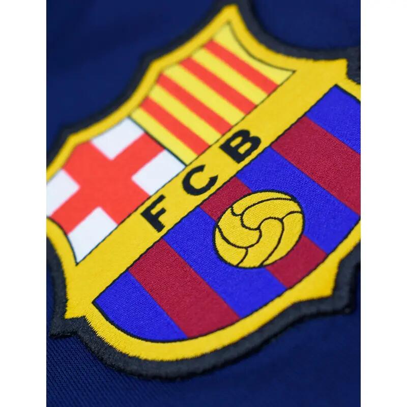 Dunkelblaue Trainingsjacke des FC Barcelona 5/5
