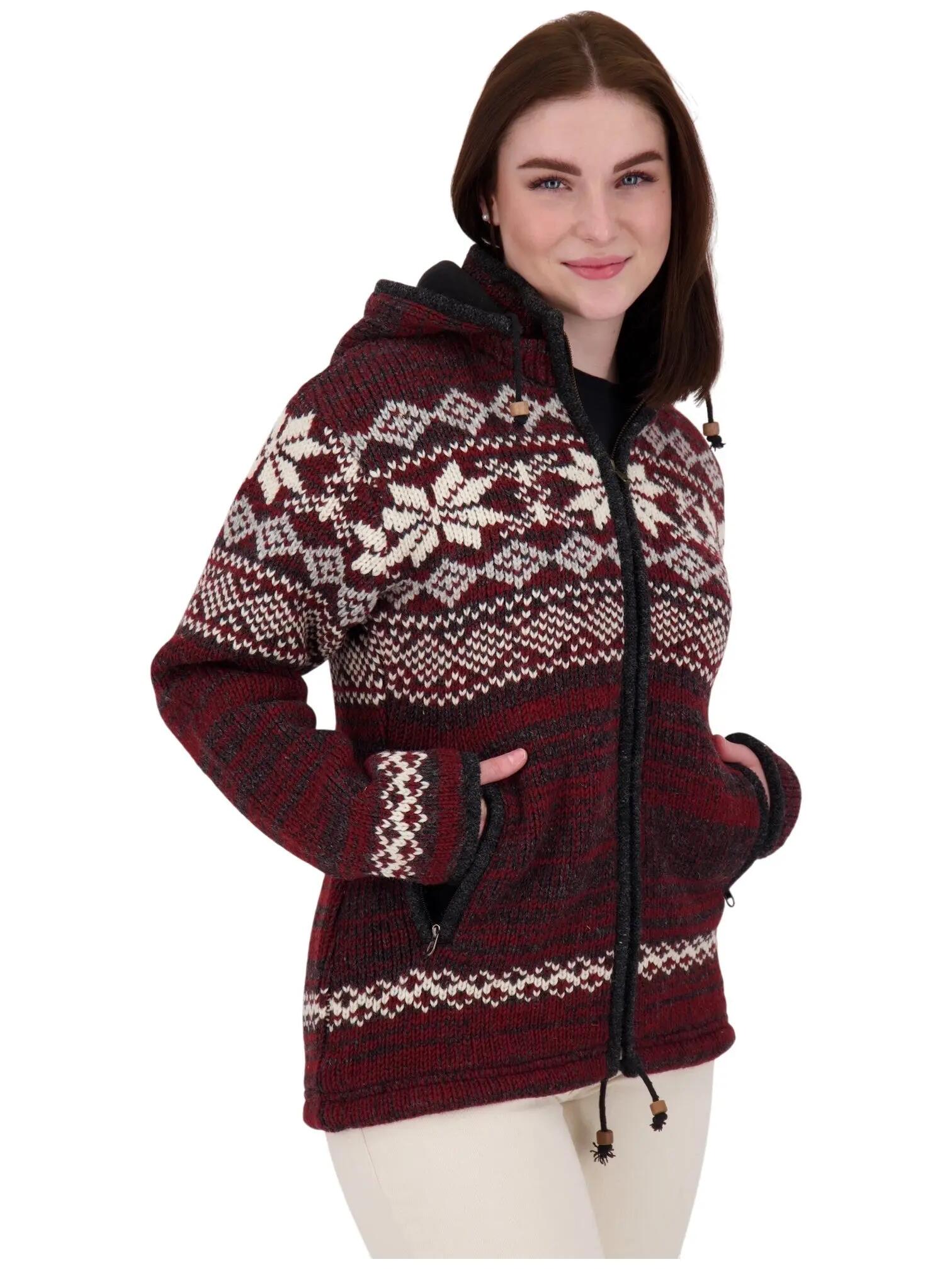 Damen - Naturwandern - Strickfleecejacke - Kapuze - ANNAPURNA 2/4