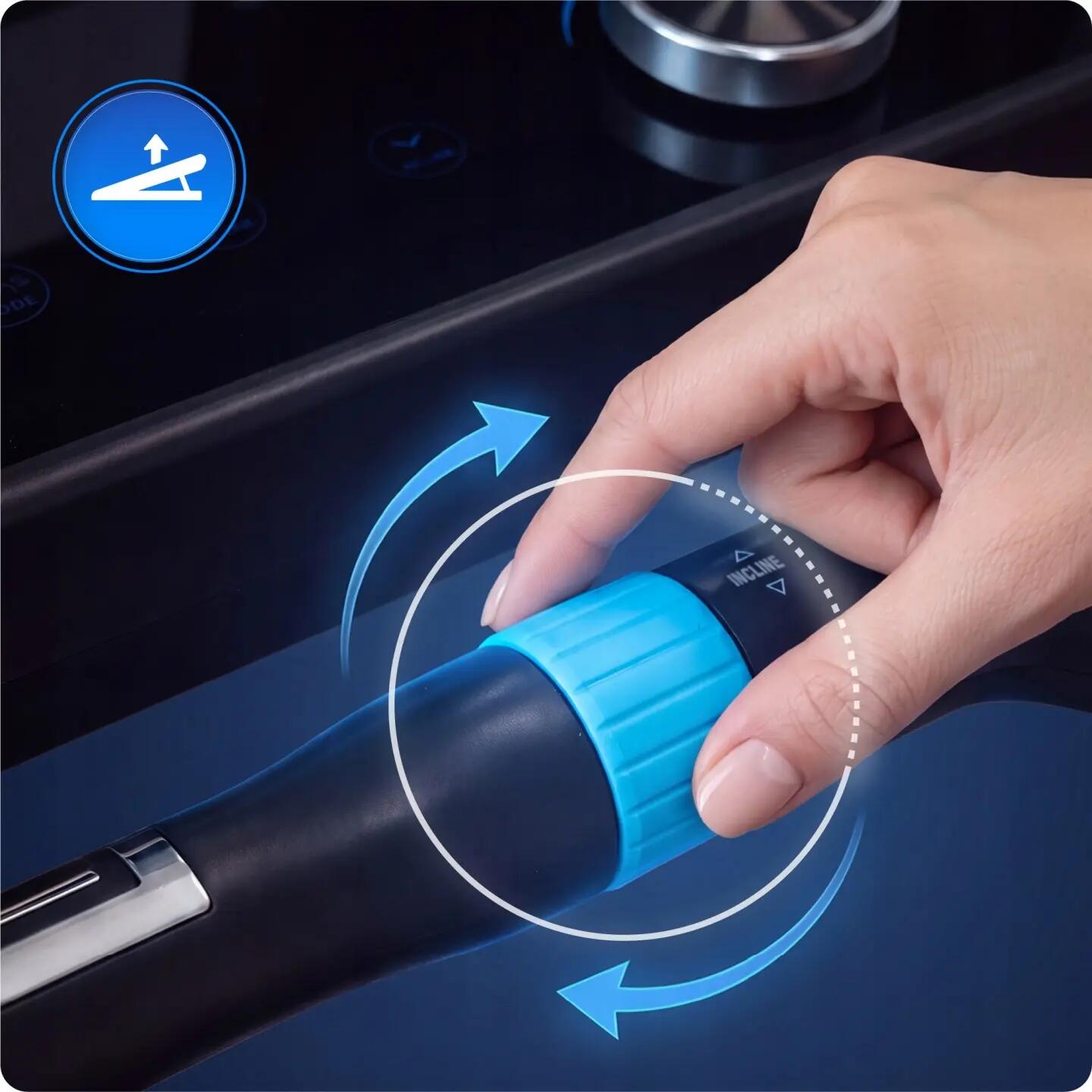Elektrický běžecký pás THUNDER ELION 4HP Android obrazovka TFT 21,5 WiFi 180 kg 10/14