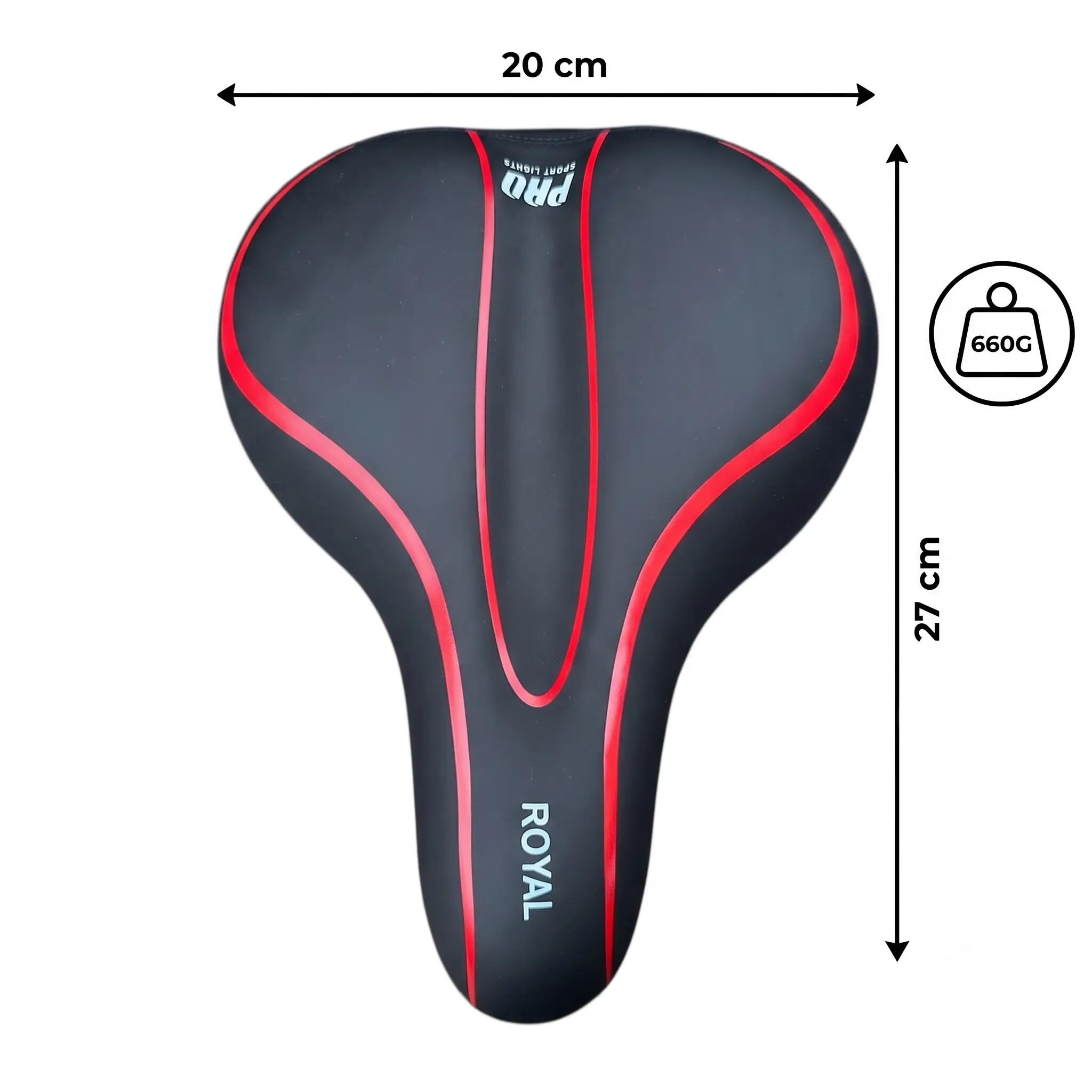 Selle de vélo femme Premium Gel Comfort 270 x 200 mm 8/9
