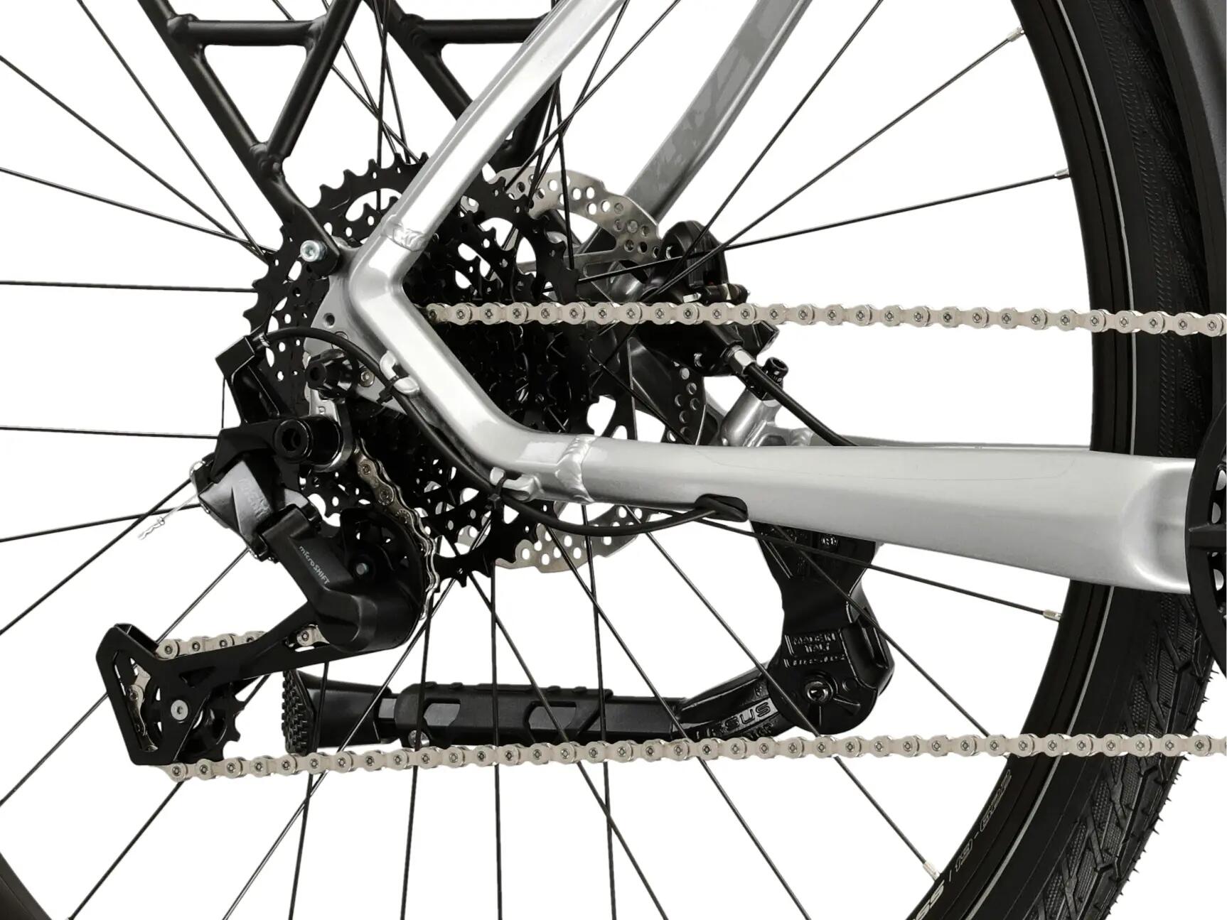 Second Life - Kross Trans Hybrid LS 1.0 8v Tamanho L Mora City Bike Usada 6/7