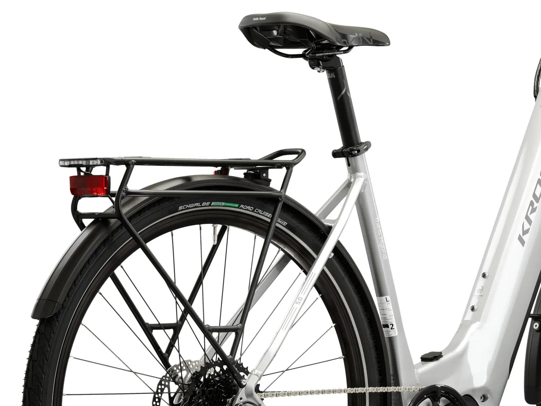 Second Life - Kross Trans Hybrid LS 1.0 8v Tamanho L Mora City Bike Usada 5/7