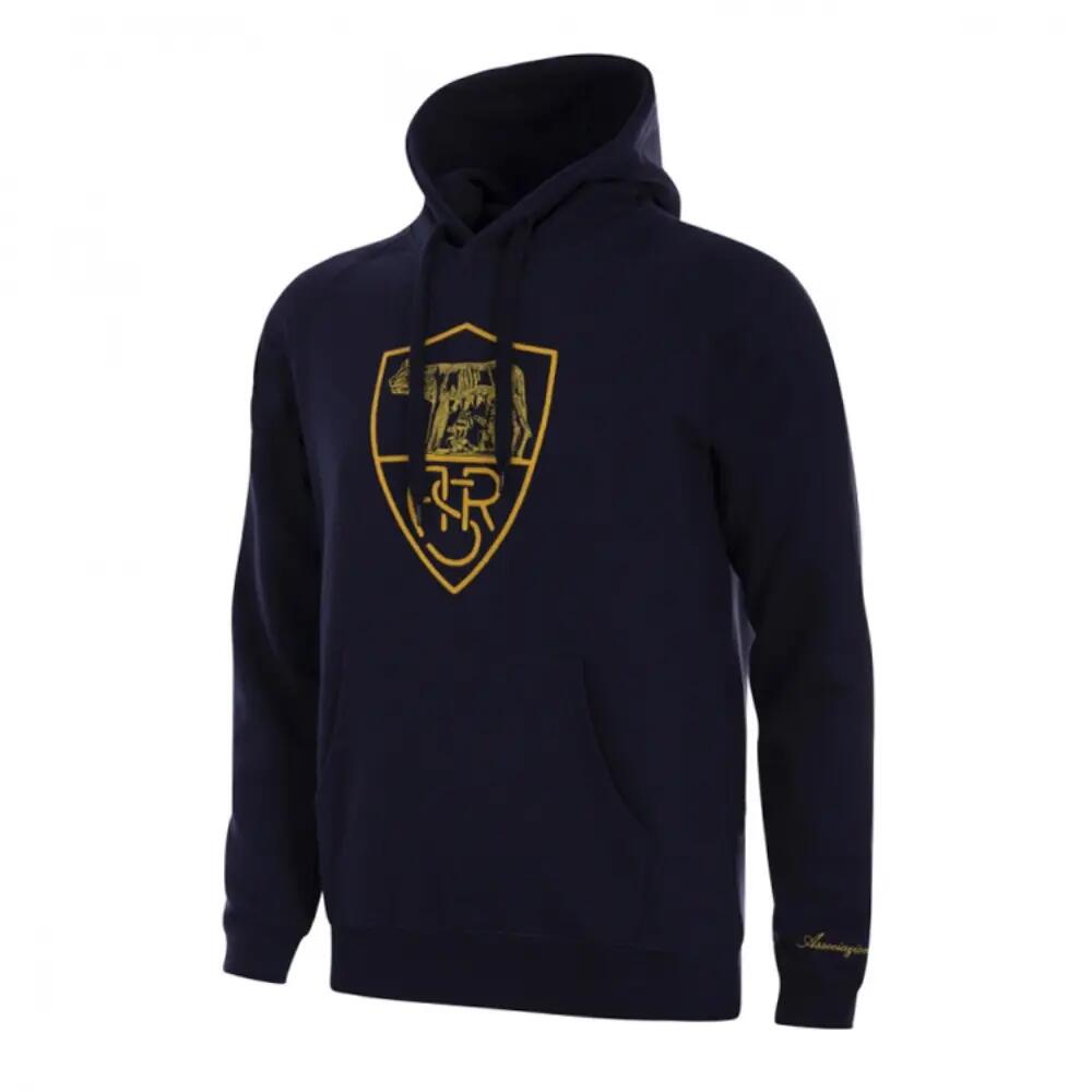 Felpa con cappuccio - Uomo - AS Roma Heritage - Blu 1/7