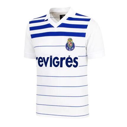 Camiseta de Visitante - Hombre - FC Porto 1985/86 - Retro - Manga Corta - Blanco
