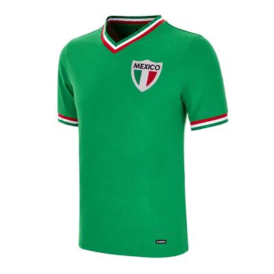 Mexico pelé 1980's - retro voetbalshirt - groen – copa football