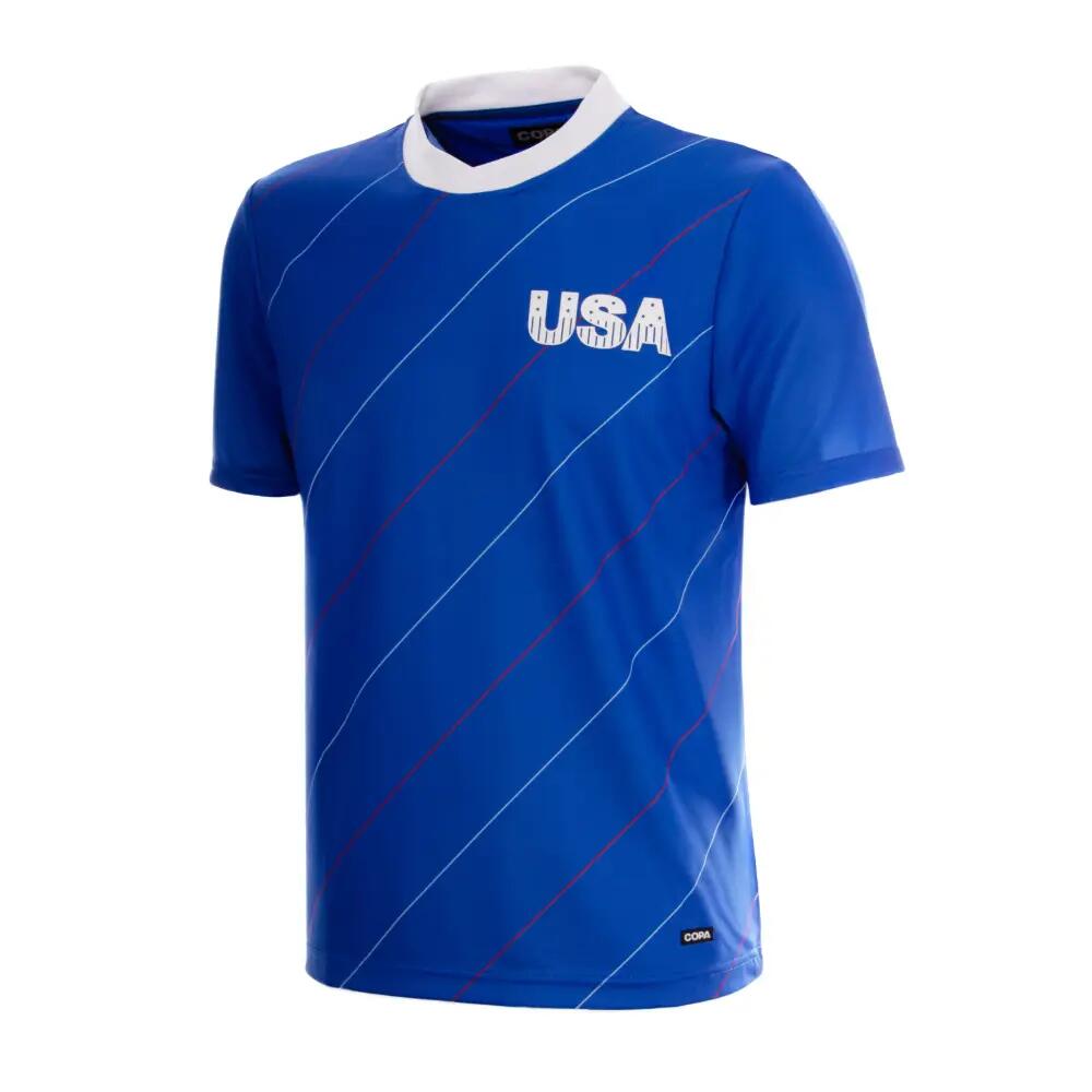 États-Unis 1984 - Maillot de football rétro - Rouge – COPA Football 1/7