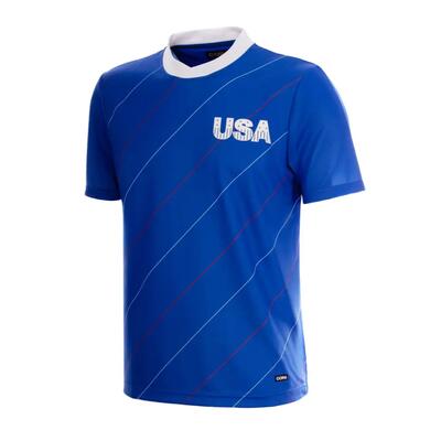 Usa 1984 - retro voetbalshirt - rood – copa football