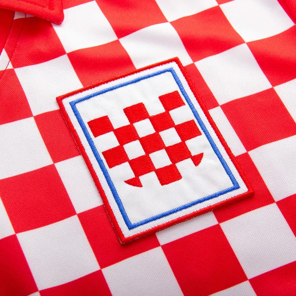 Kroatien 1990 - Retro Fußballtrikot - Rot;Weiß – COPA Football 5/7