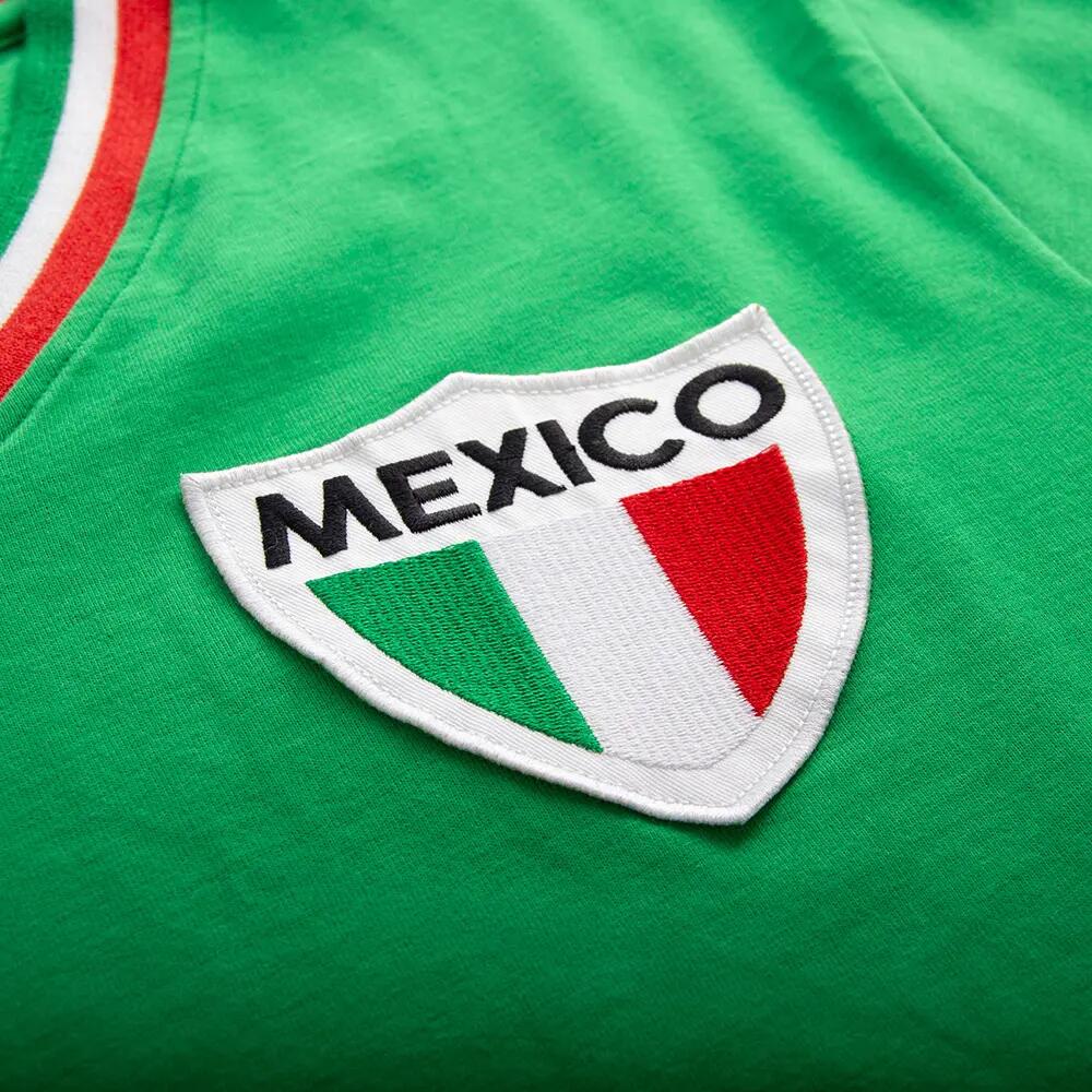 Messico Pelé anni '80 - Maglia da calcio rétro - Verde – COPA Football 5/7