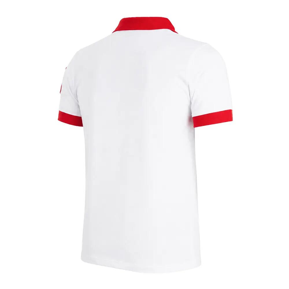 SL Benfica 1968 Uit - Retro Voetbalshirt - Wit – COPA Football 3/7