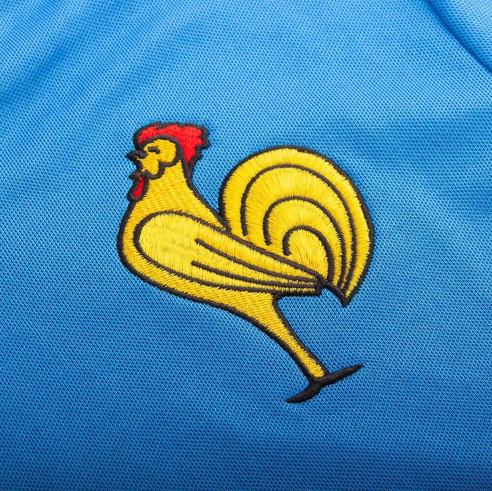 Frankrijk 1971 - Retro voetbalshirt - Blauw – COPA Football 5/7