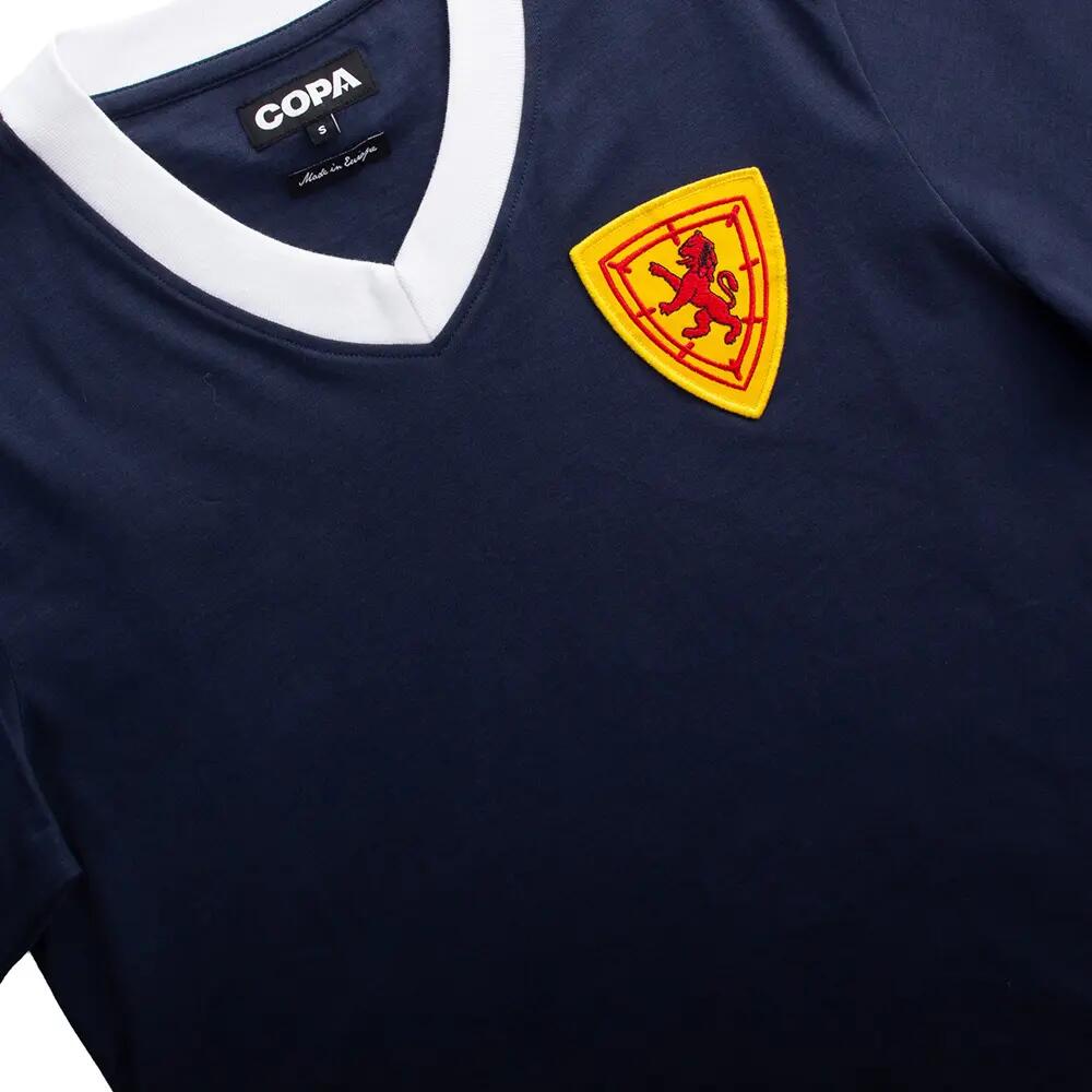 Schotland 1960's - Retro voetbalshirt - Blauw – COPA Football 4/7