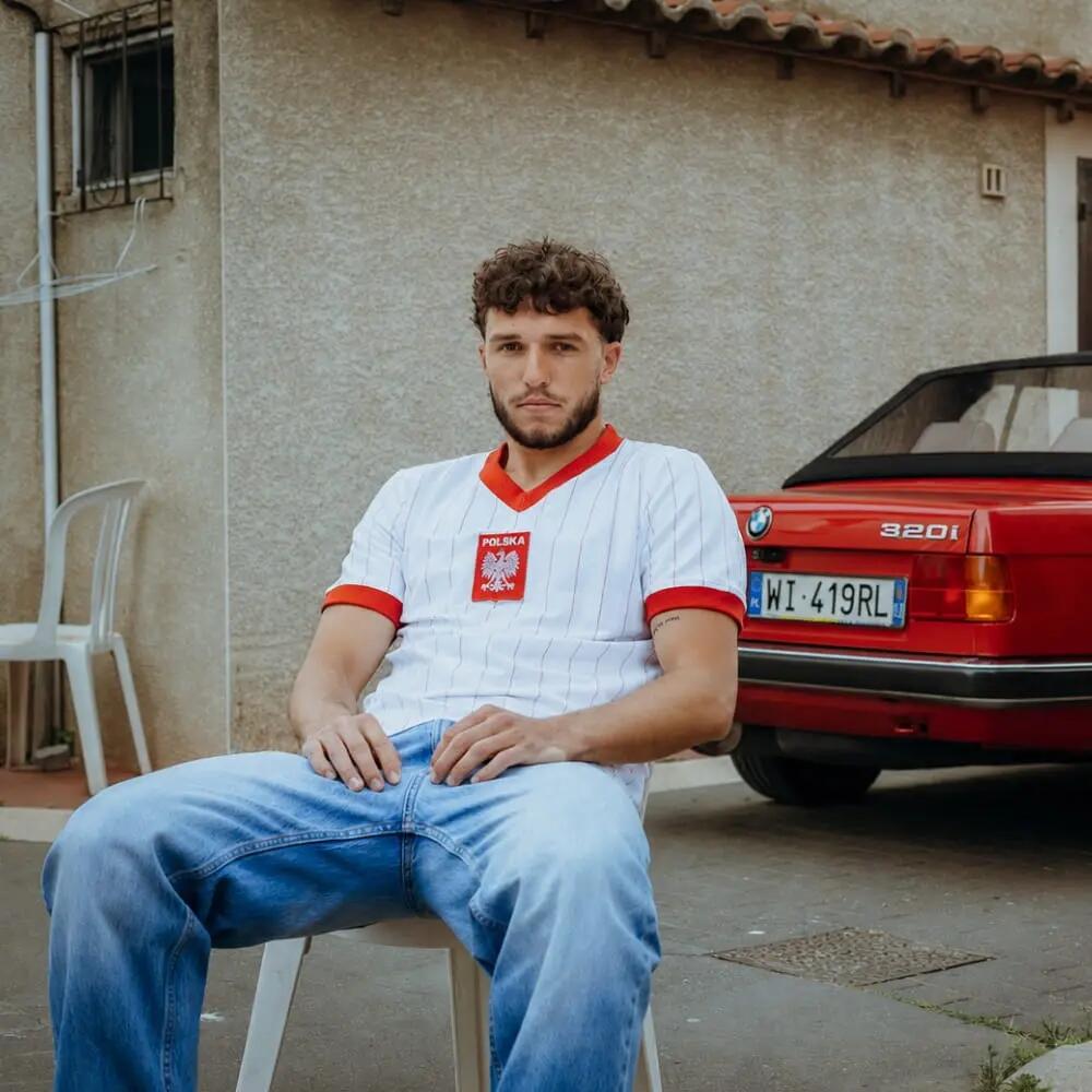 Polen 1982 - Retro voetbalshirt - Wit – COPA Football 2/7