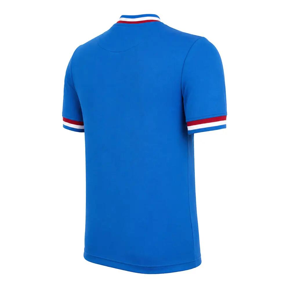 Frankrijk 1971 - Retro voetbalshirt - Blauw – COPA Football 3/7