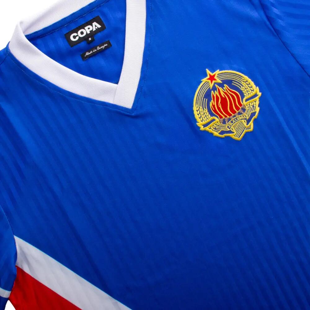Yougoslavie 1990 - Maillot de Football Rétro - Rouge – COPA Football 4/7