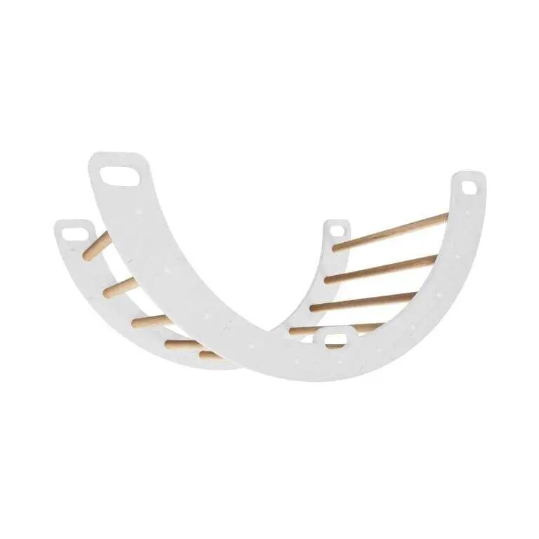 Fauteuil à bascule en bois Sweet white 6/6