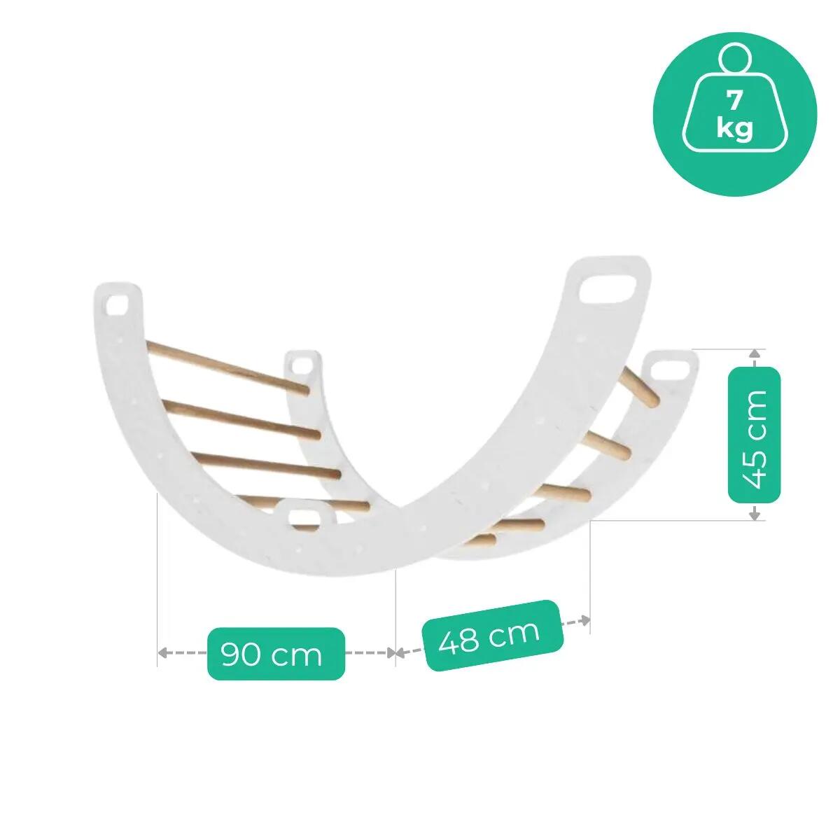Kletterbogen Sweet White 4/7