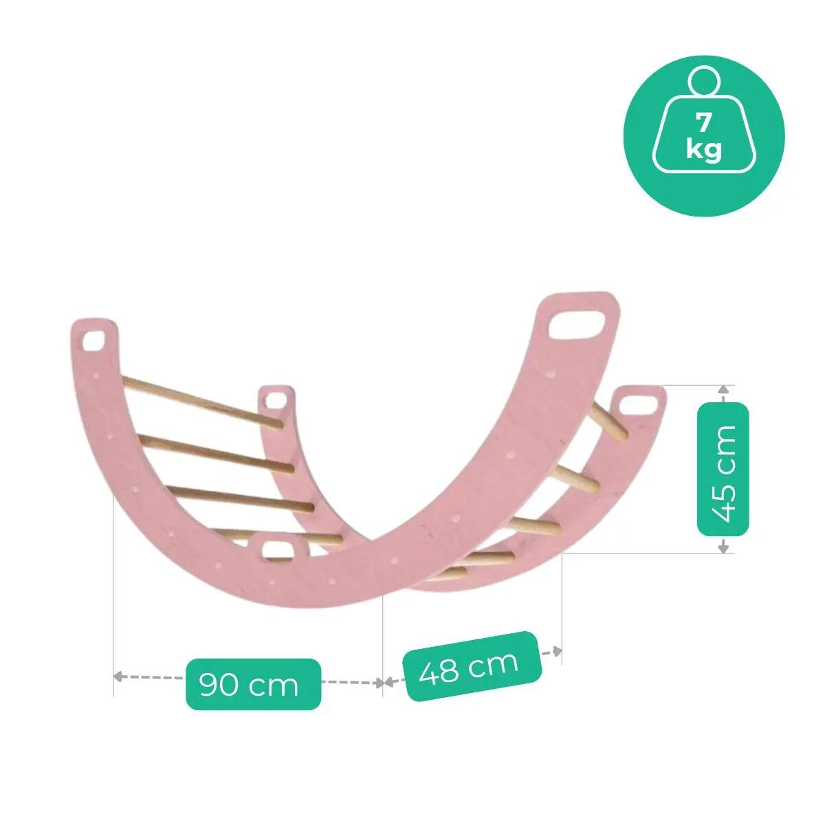 Kletterbogen Sweet Pink 3/7