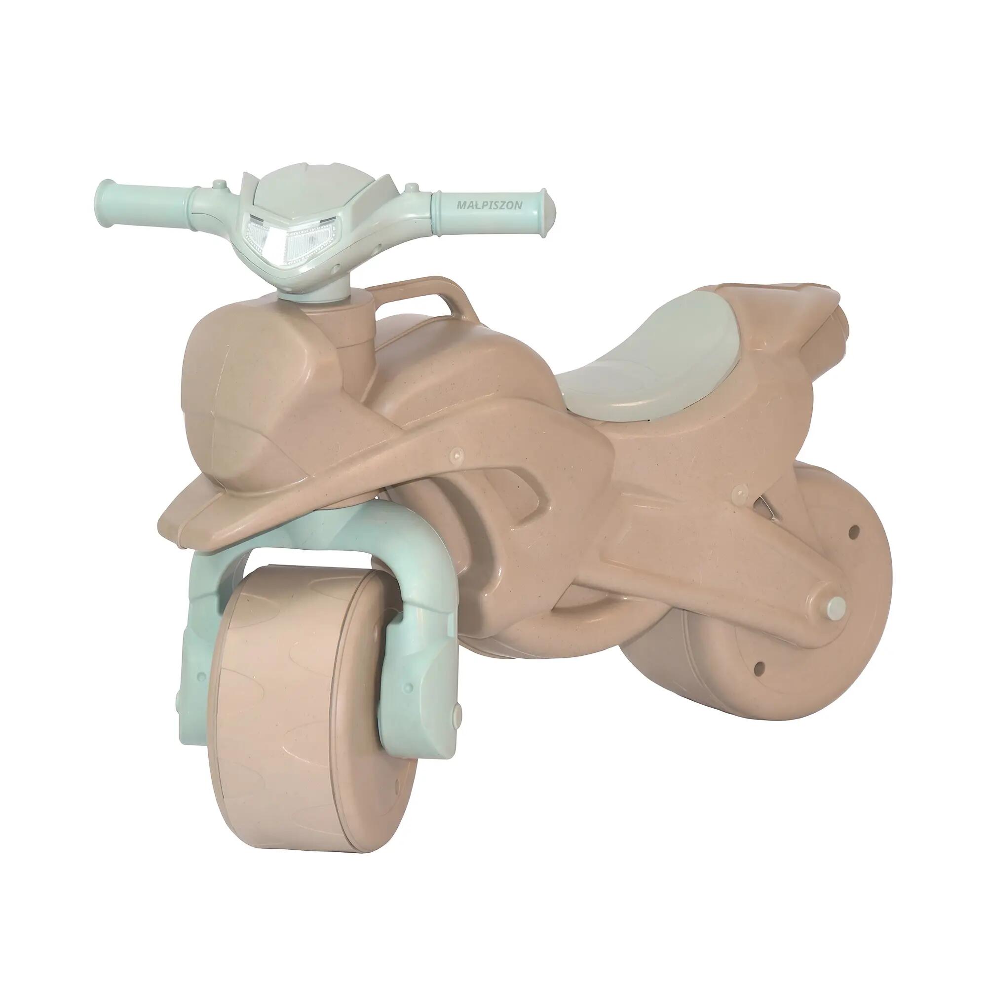 Enfant Cyclisme Draisienne moto stable larges roues Bike Beige/Menthe 3/7