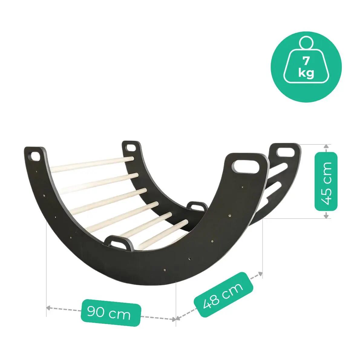 Kletterbogen Sweet Schwarz 3/7