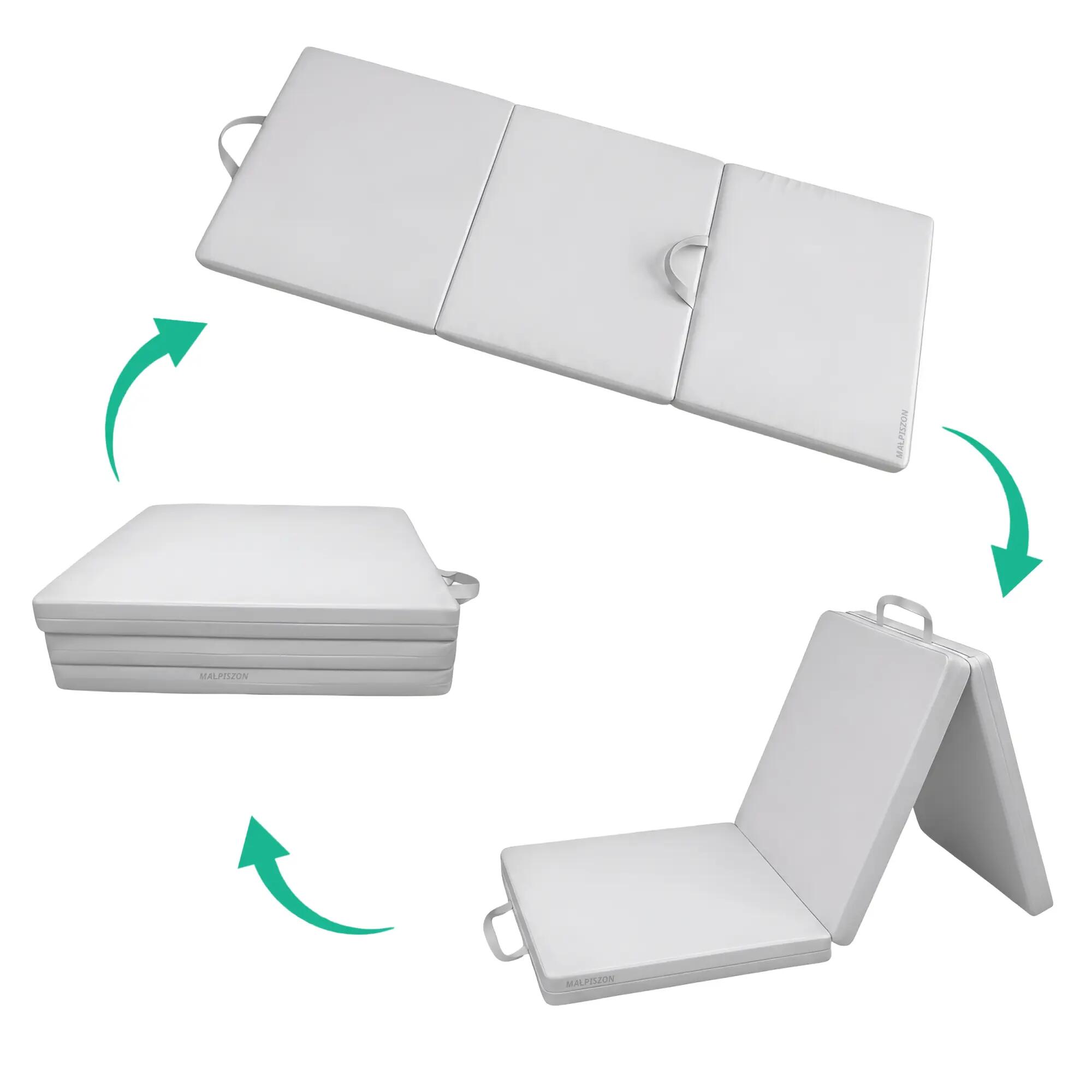 Matelas de gymnastique Monkey 180x60x5 noir 6/7