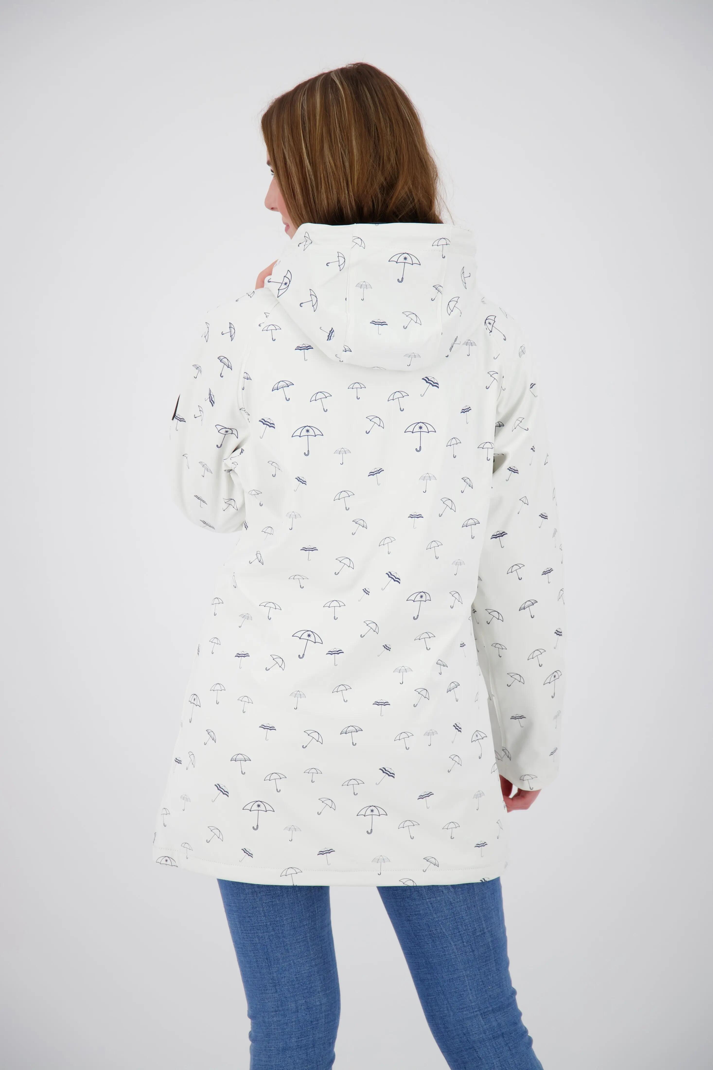 Damen - Regenjacke - Friesennerz, wasserdicht - Ankerglutsea 3/4