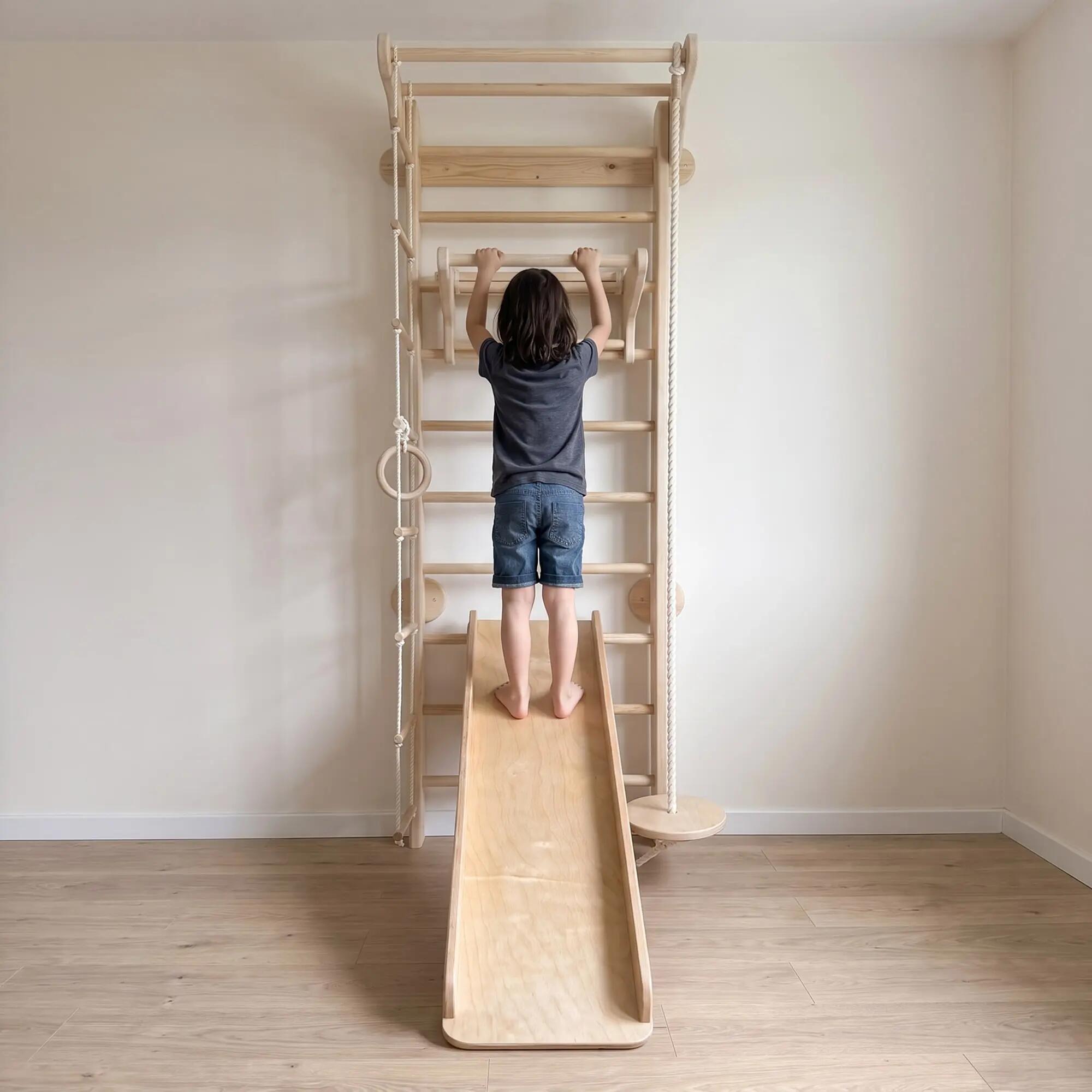 toboggan de maison - bois 6/7